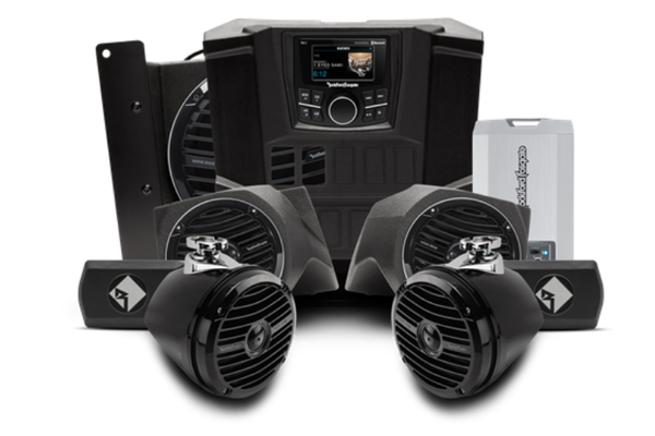  RNGR-STAGE4 / 400 watt stereo, front lower speaker, and subwoofer kit for select RANGER®